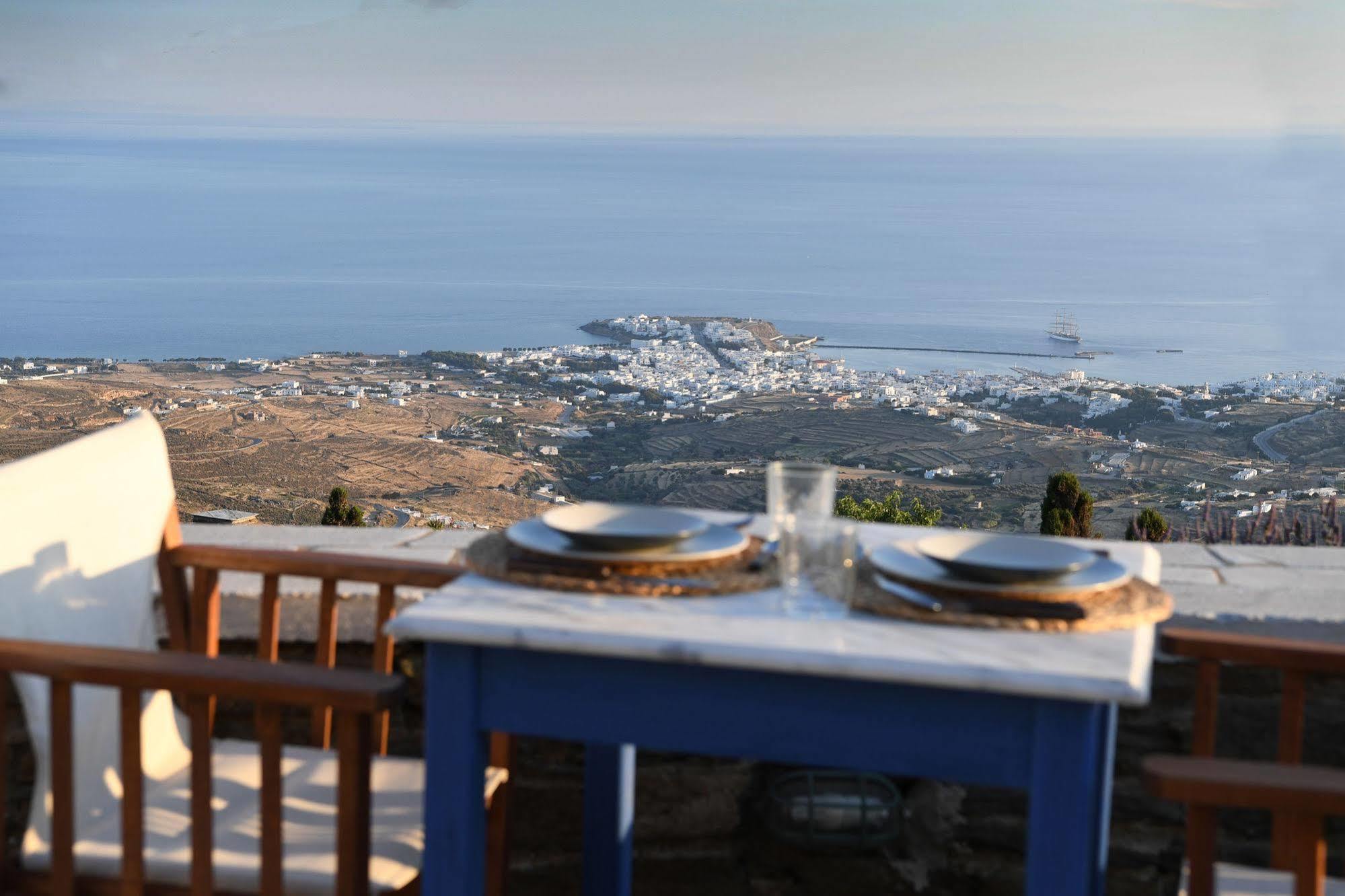 Tinos Sky View Villa Arnados 외부 사진